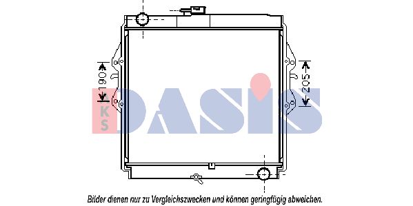 AKS DASIS Radiators, Motora dzesēšanas sistēma 210202N